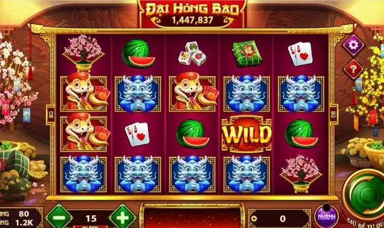 Đồ họa game nhanh nổ hũ Vibet thiết kế đẹp, ấn tượng