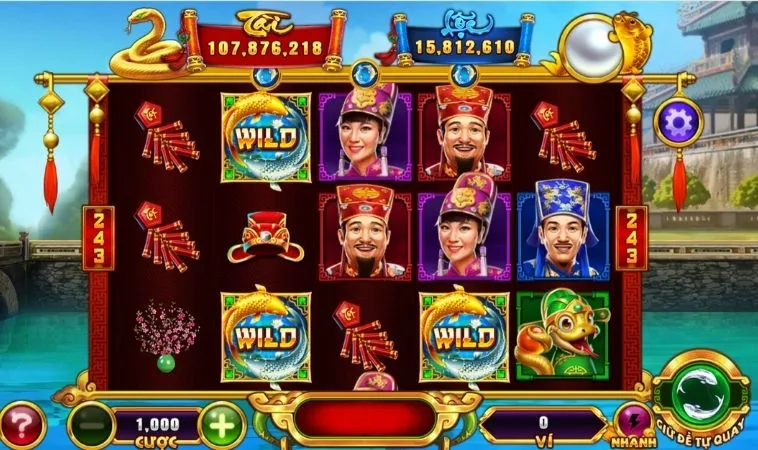 Các biểu tượng trong game Nổ Hũ Táo Quân Tại Vibet88