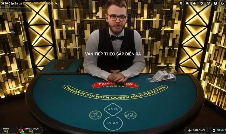 Bàn chơi Xì Tố Tại Vibet88